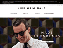 Tablet Screenshot of kirkoriginals.com